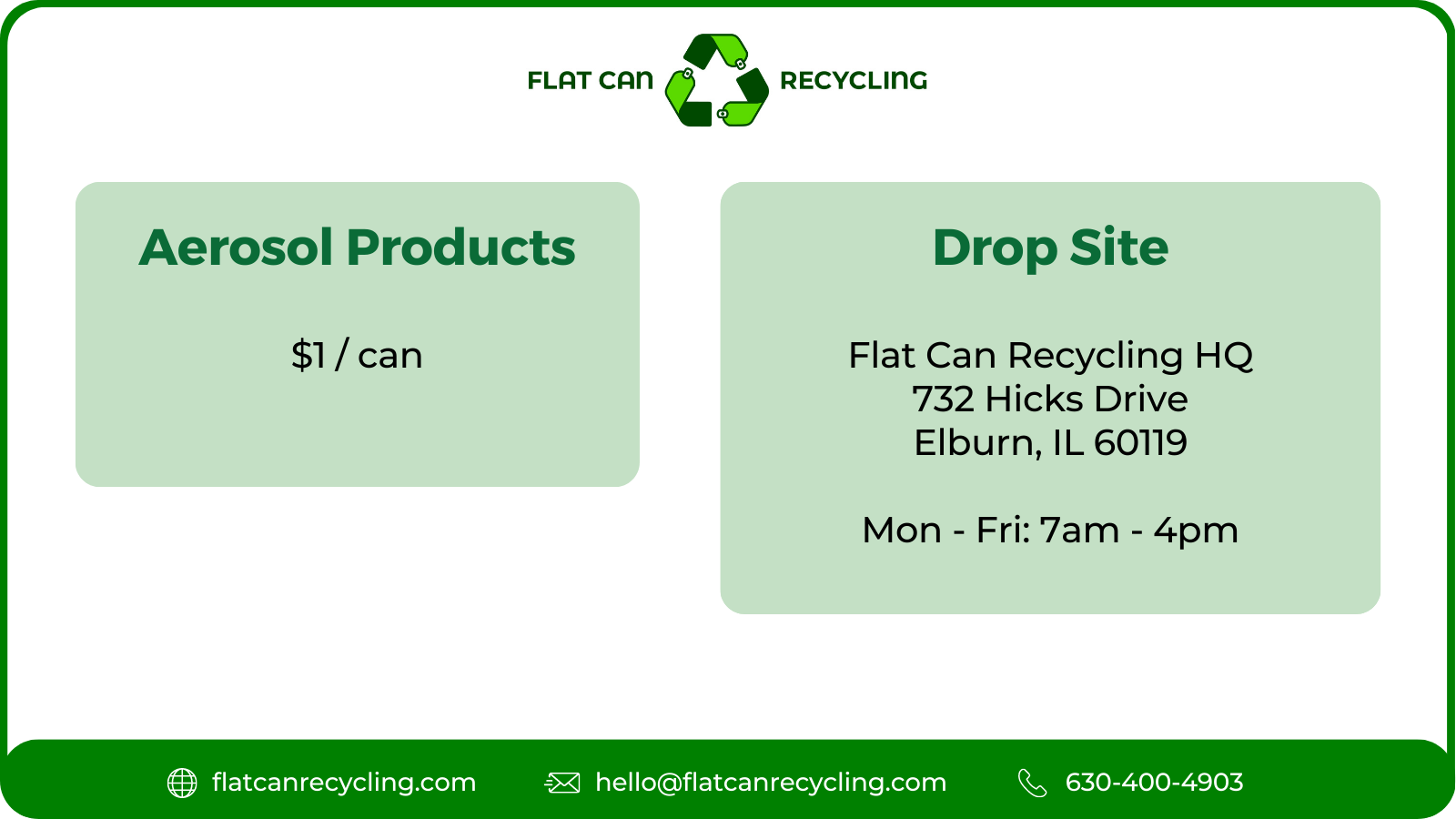 Recycle Your Aerosol Propane Tanks And More At Flat Can Recycling